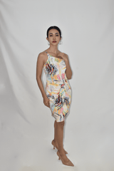 Toga Printed Mini Dress