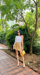 One-Shoulder Cut-Out Top