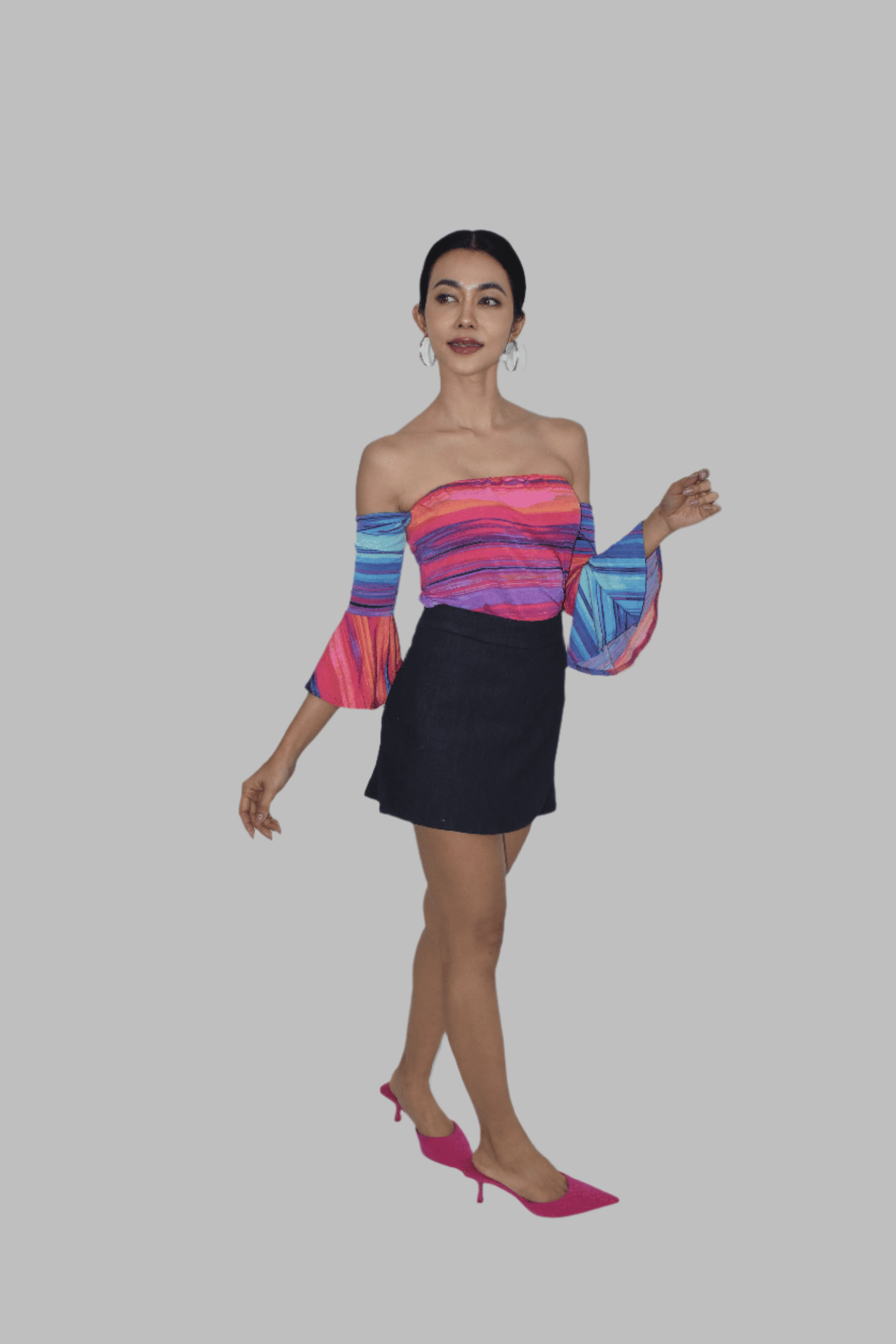Bell Sleeve Top